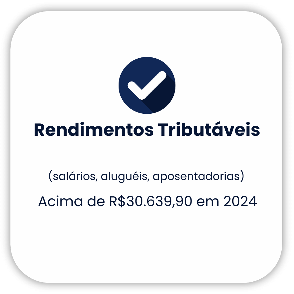 Rendimentos Tributáveis